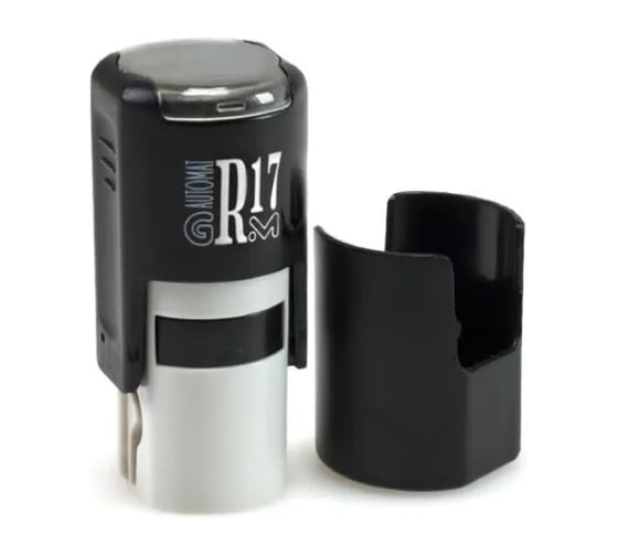 Изображение товара Штамп GRM отк № 4 без рамки тип-044 на авт.оснастке r17, д 13-17 мм, оттиск синий 120900001-044