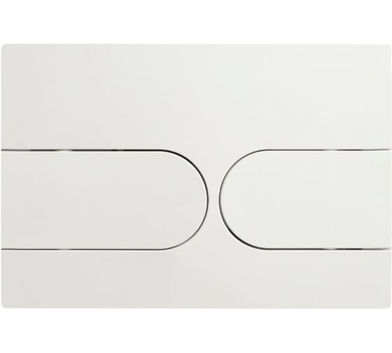 Изображение товара Кнопка смыва для инсталляции механическая Wonzon & Woghand Белый матовый WW-IB233-MW