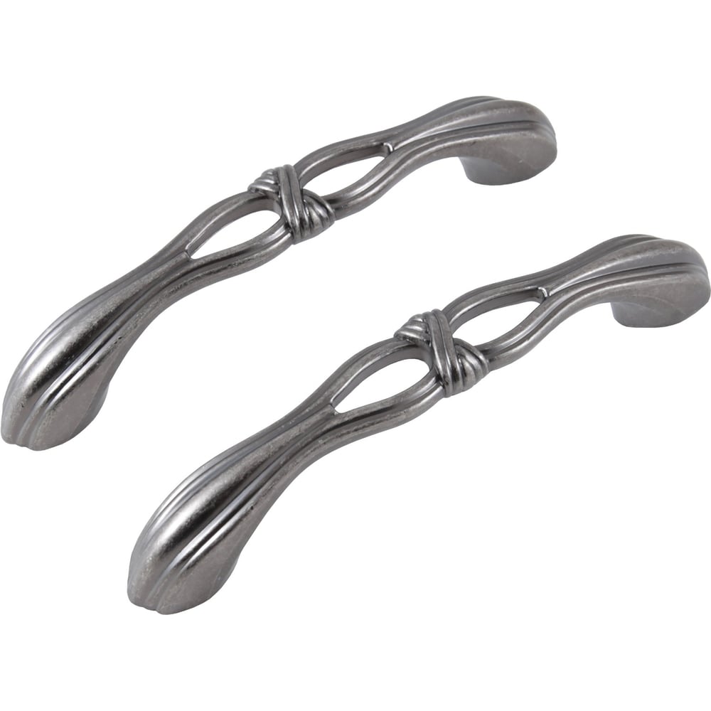 Изображение товара Ручка-скоба мебельная StahlBuro C2533-96 AS состаренное серебро 2шт