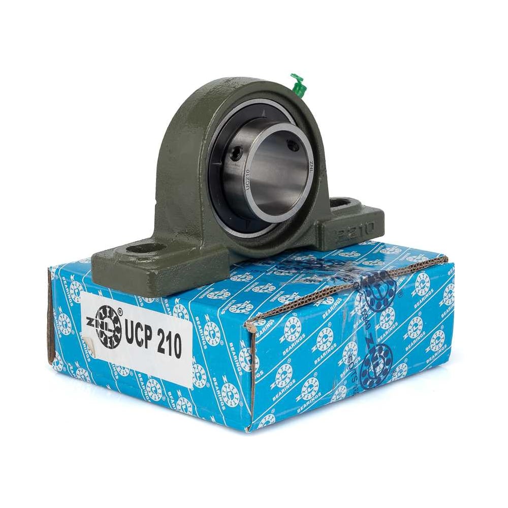 Изображение товара Подшипник UCP 210 ZNL узел подшипниковый с лапами 50 мм внутренний диаметр
