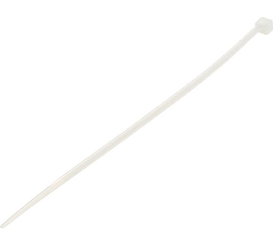Изображение товара Нейлоновая хомут-стяжка Gigant 3,6х150 белый, 100 шт G/1/15