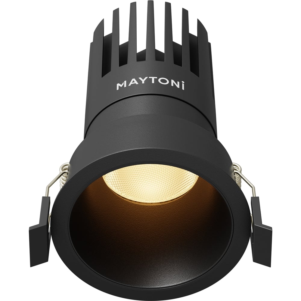 Изображение товара Встраиваемый светильник Maytoni DL118-15W-2.7K-B для натяжных потолков 15 Вт теплый белый
