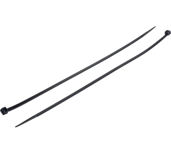 Изображение товара Нейлоновая хомут-стяжка Gigant 4,8х300 черный, 100 шт G/1/8