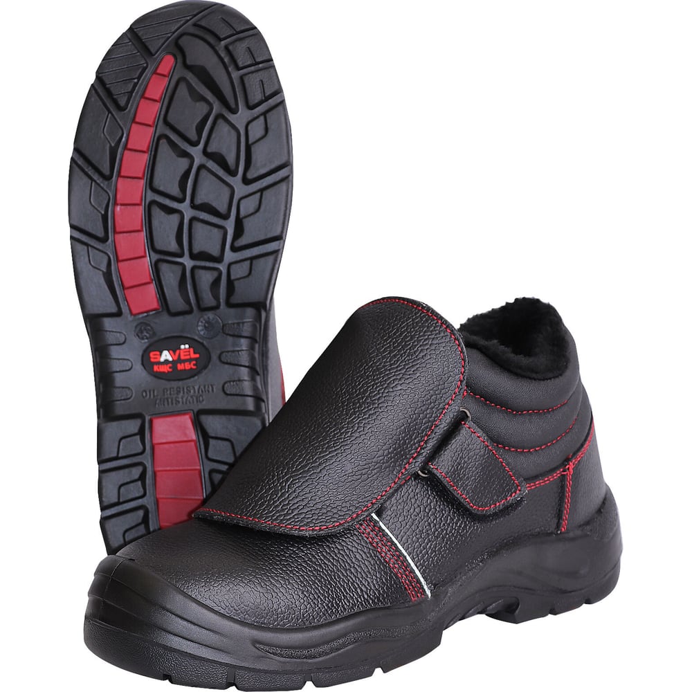 Изображение товара Ботинки сварщика СИРИУС Сварщик-Сириус кожа мех защита от высоких температур р 44