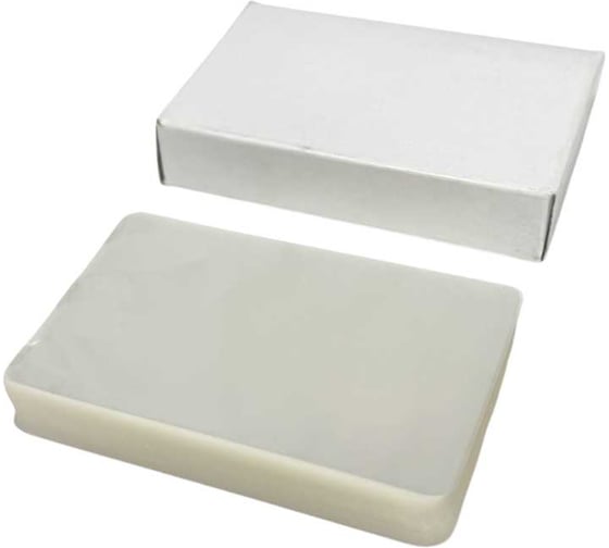 Изображение товара Пленка для ламинирования Office Kit  54х86 мм, толщина 75 мик, в упаковке 100 шт. PLP10600