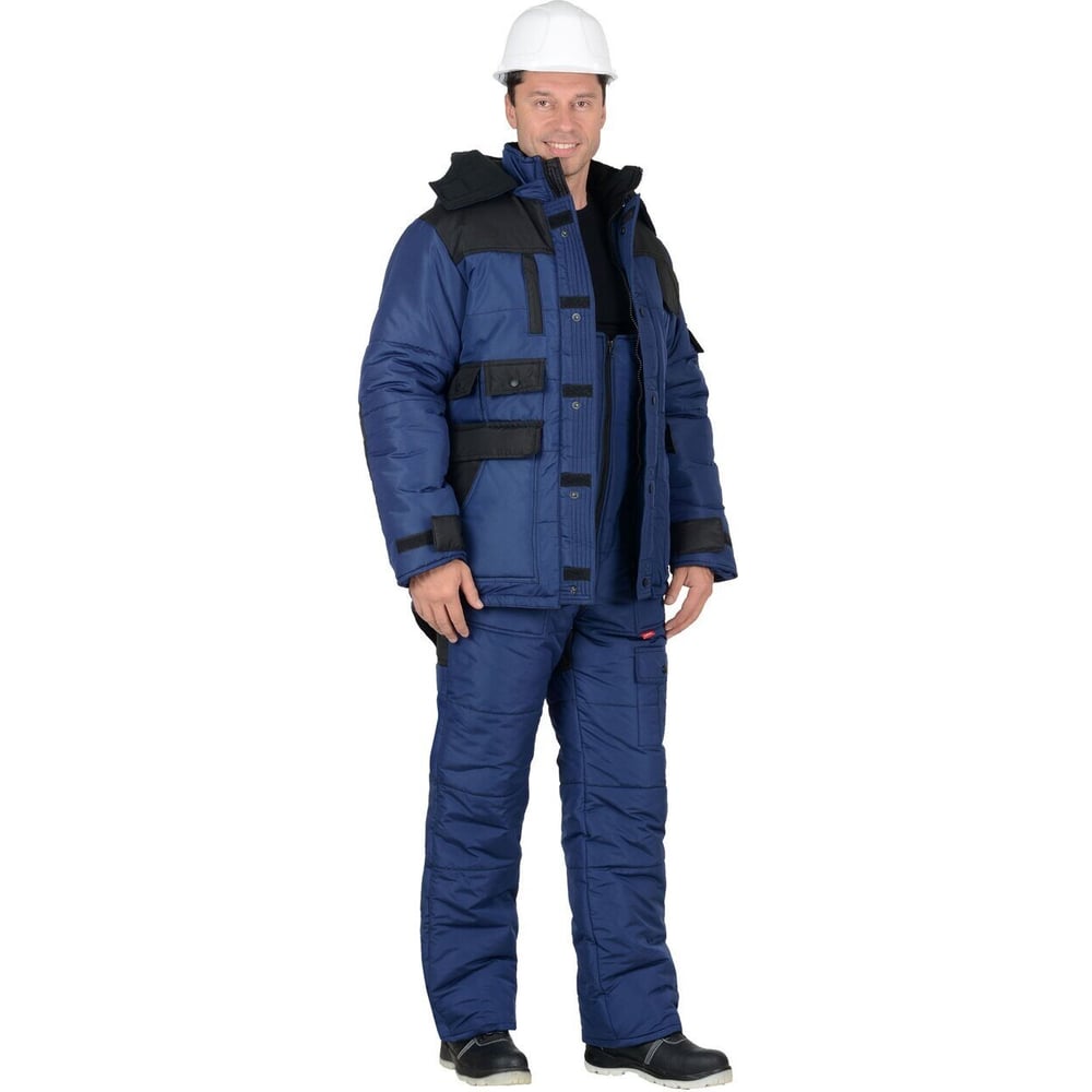 Изображение товара Зимний мужской костюм СИРИУС БЕРКУТ-ЛЮКС-Р включает куртку и полукомбинезон для холодной погоды