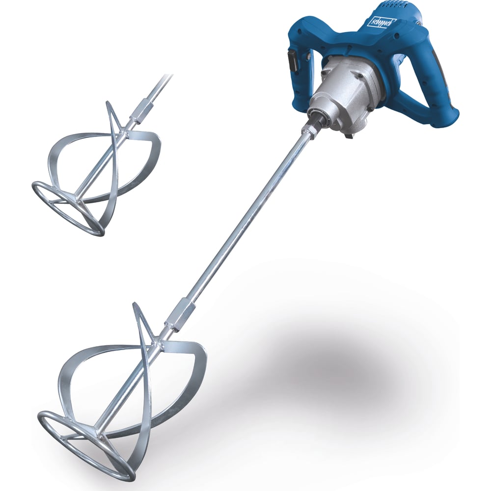 Изображение товара Строительный миксер 2-скоростной 1600 Вт Scheppach PM1600 для строительных работ