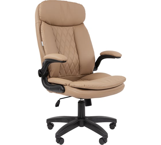 Изображение товара Офисное кресло 533 Россия экокожа бежевый CHAIRMAN 00-07193206