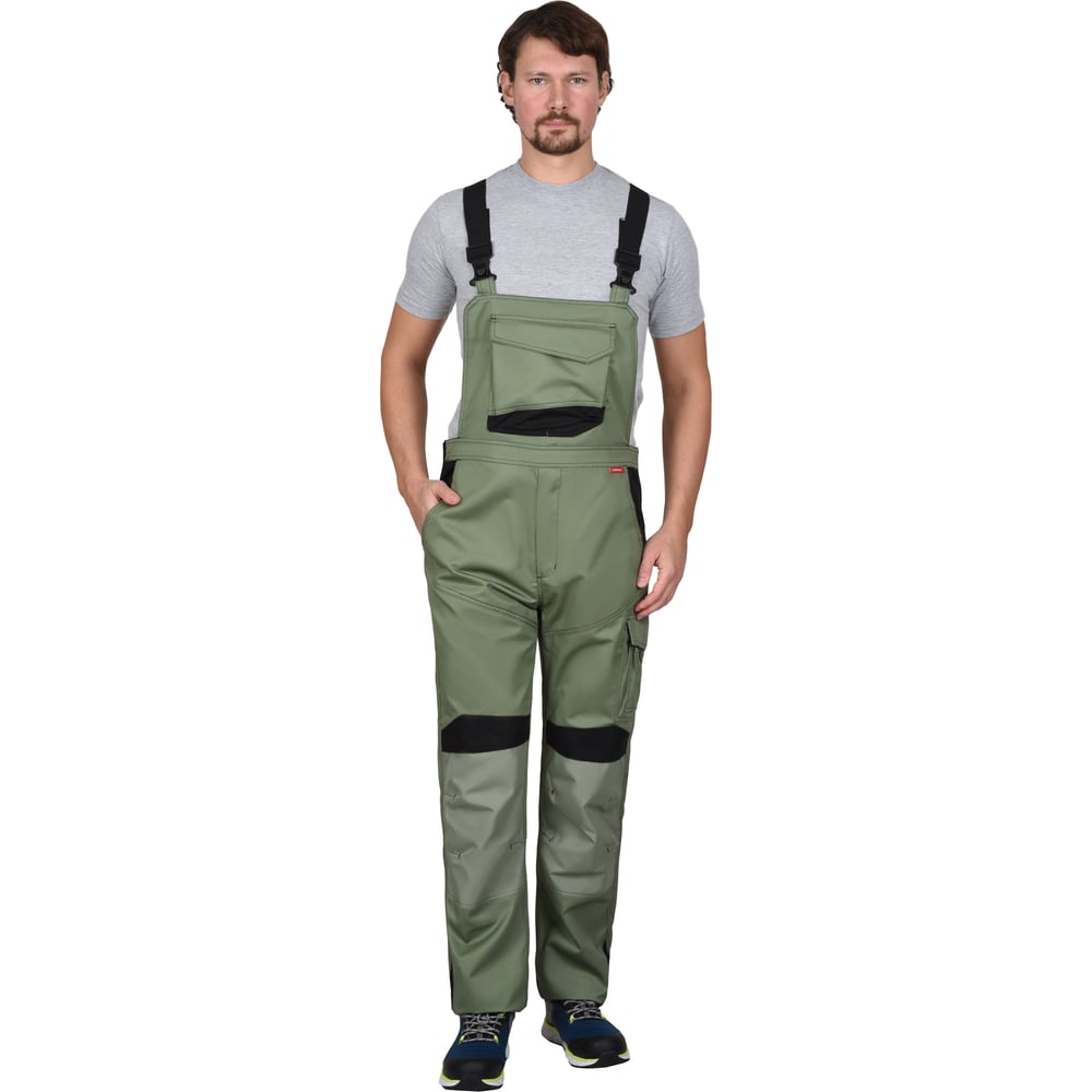 Изображение товара Полукомбинезон мужской СИРИУС ЦИТРИН-К светло-оливковый водоотталкивающий 182-188 см