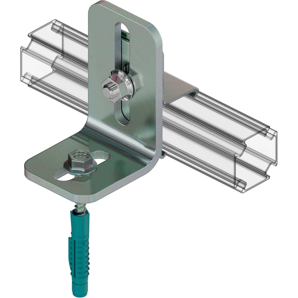 Изображение товара Крепление одинарное RIVO SYSTEMS Fix 100004 для профилей, металл и пластик
