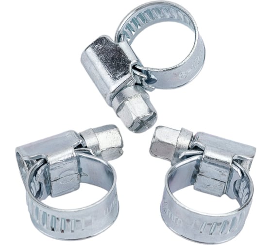 Изображение товара Червячный хомут оцинк Gigant 8-12 мм/9 W1, 25 шт G/1/24