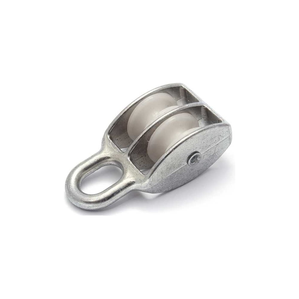 Изображение товара Блок двойной ЦММ 25мм с пластиковым роликом 10 шт