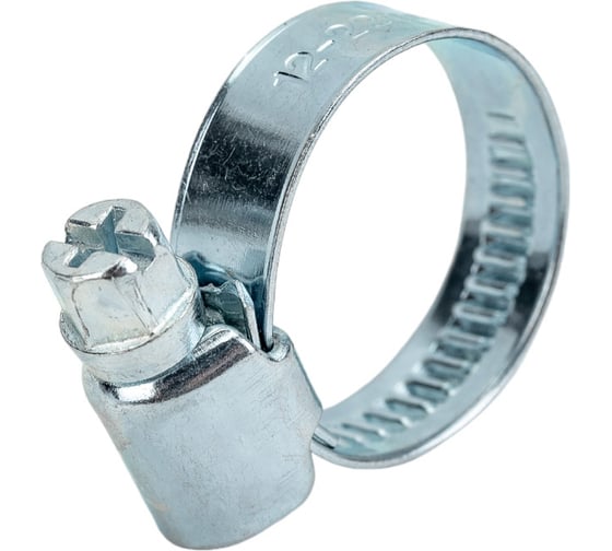Изображение товара Червячный хомут оцинк Gigant 12-22 мм/9 W1, 25 шт G/1/27