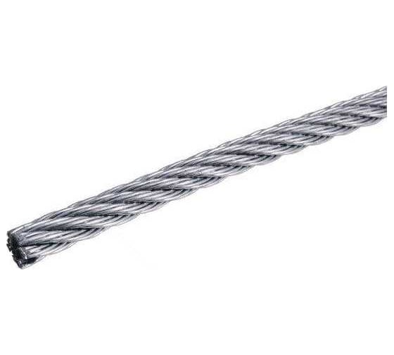 Изображение товара Трос для растяжки ЦММ M8, оц., 100м 0Т-00014602