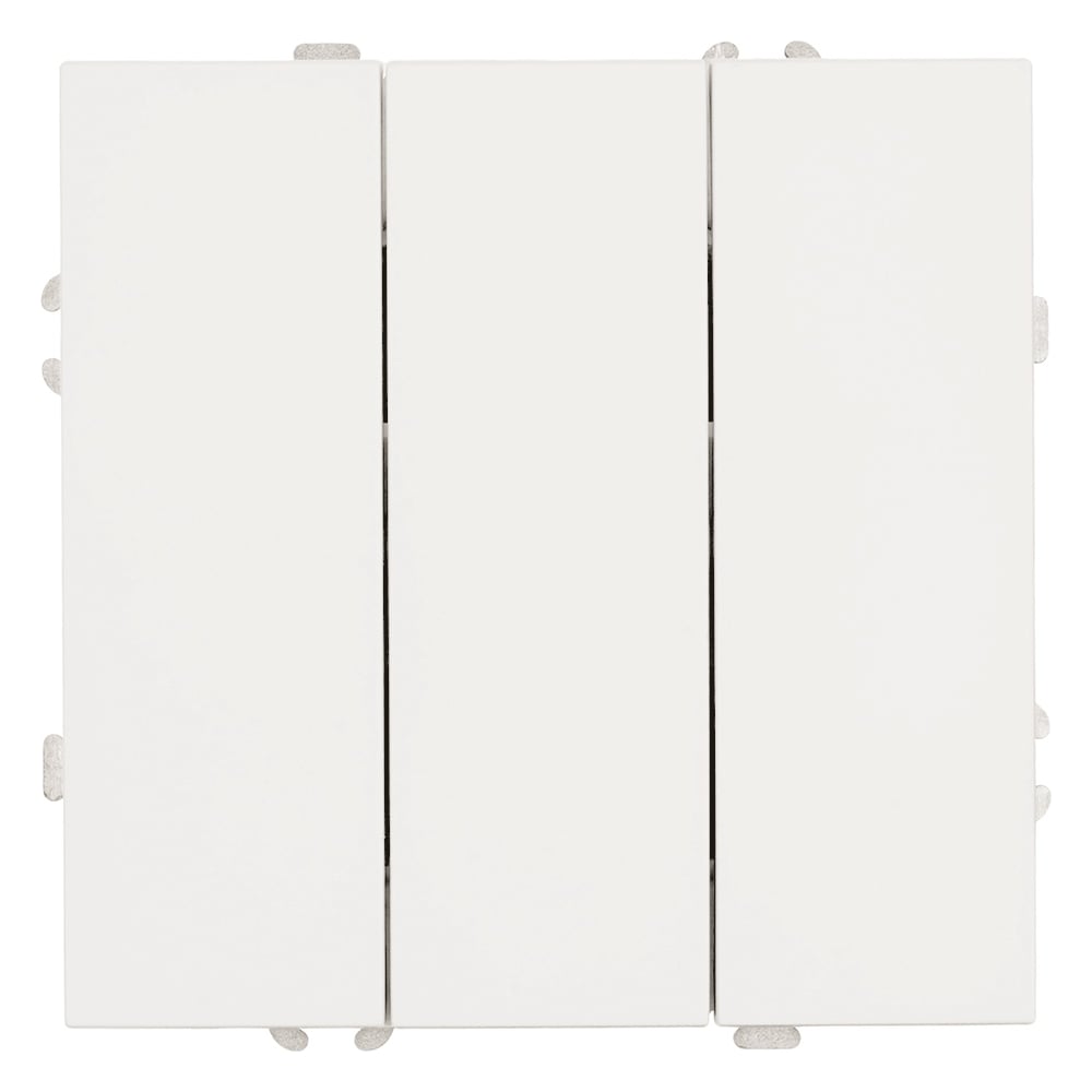 Изображение товара Выключатель 3-клавишный STEKKER серия Эмили 250В 10А механический