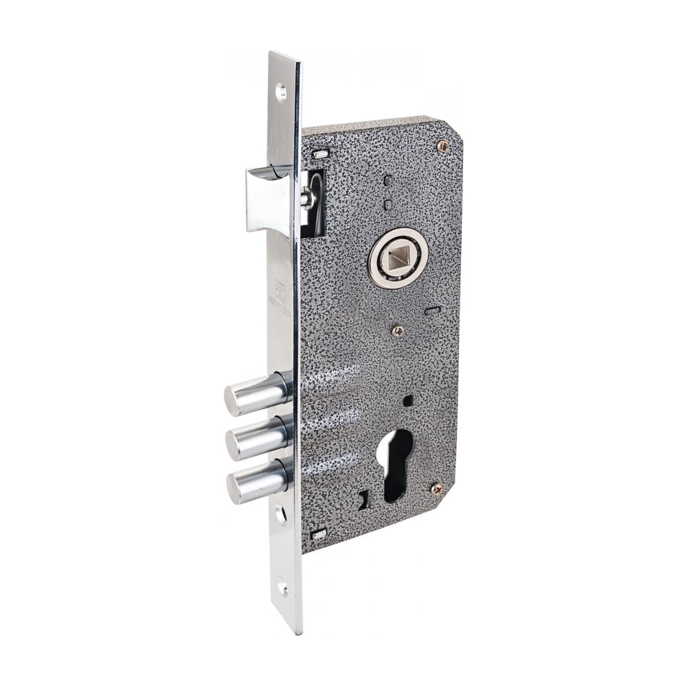 Изображение товара Врезной замок Аллюр 9045-3RB CP для деревянных дверей хром автоматический