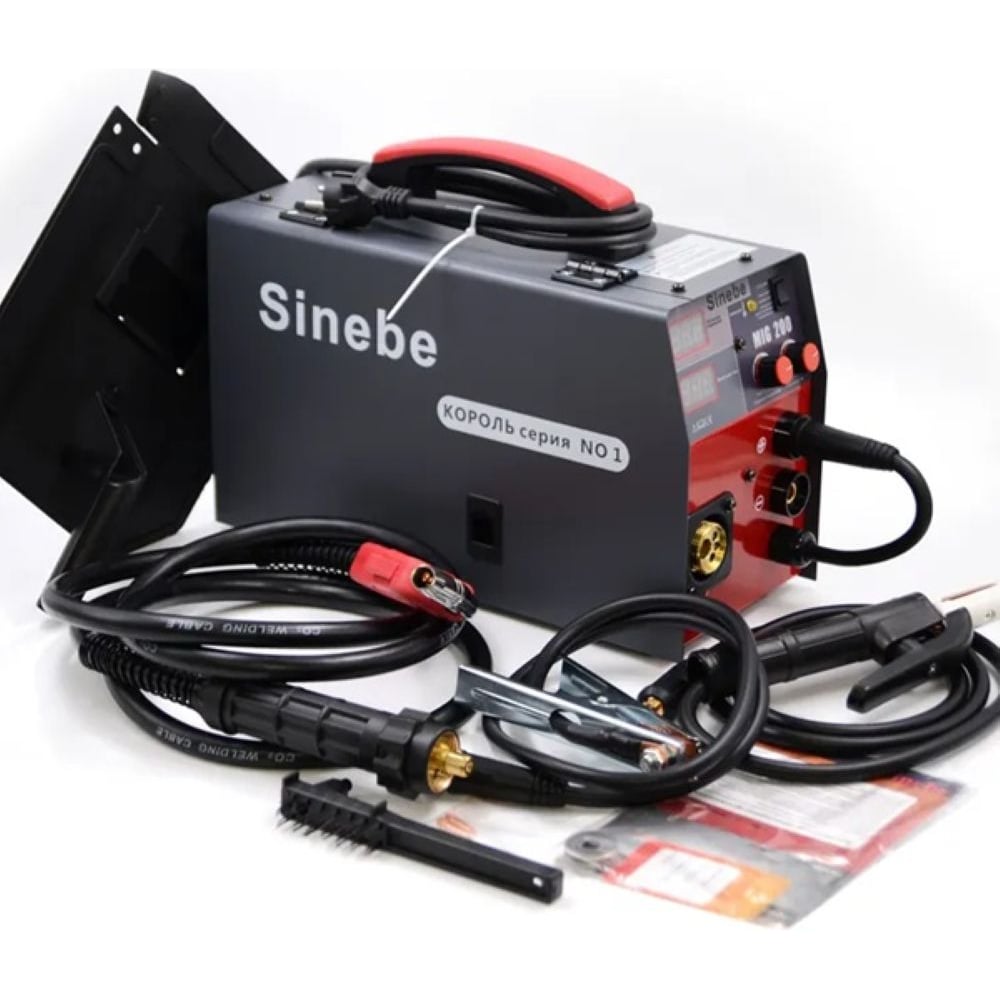 Изображение товара Сварочный полуавтомат-инвертор Sinebe MIG-200 с газом и без газа профессиональный