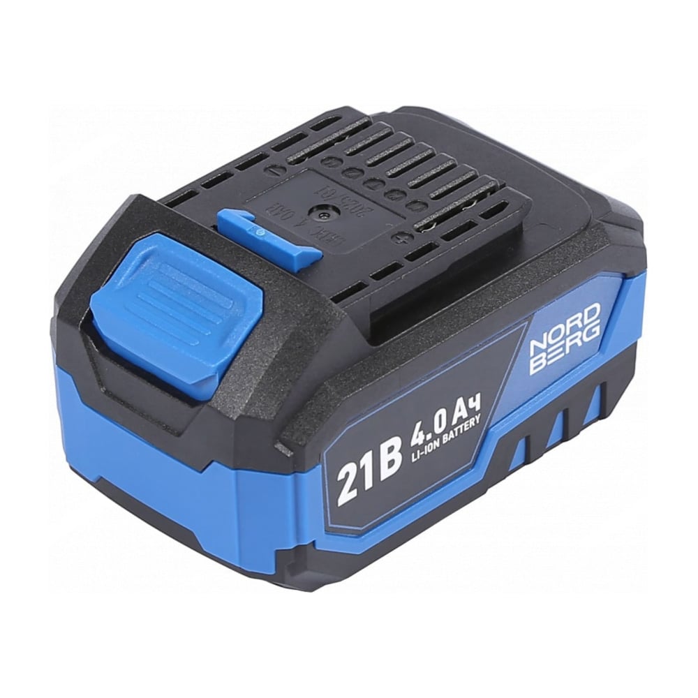 Изображение товара Аккумулятор NORDBERG Li-ion 21 В 4 Ач для NE805K NE802K NE9024 профессиональный
