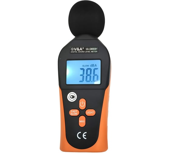 Изображение товара Шумомер с поверкой V&A VA-SM8081