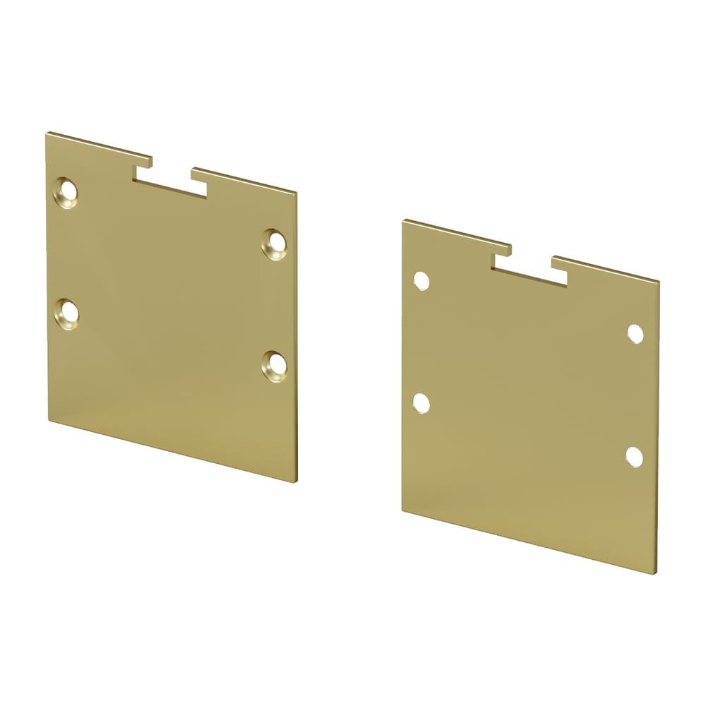 Изображение товара Комплект заглушек Maytoni для профиля 35х35 мм 2 шт ALM-3535BT-BR-EC