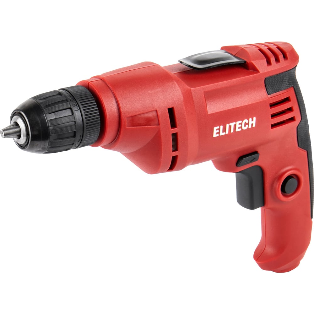 Изображение товара Дрель Elitech Д 0410РЭ безударная мощная полупрофессиональная 400 Вт