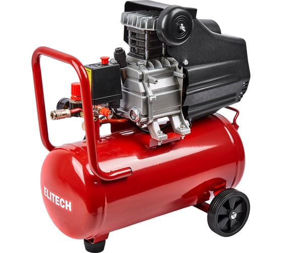 Изображение товара Компрессор коаксиальный масляный Elitech ДМ КМ 200-24 205959