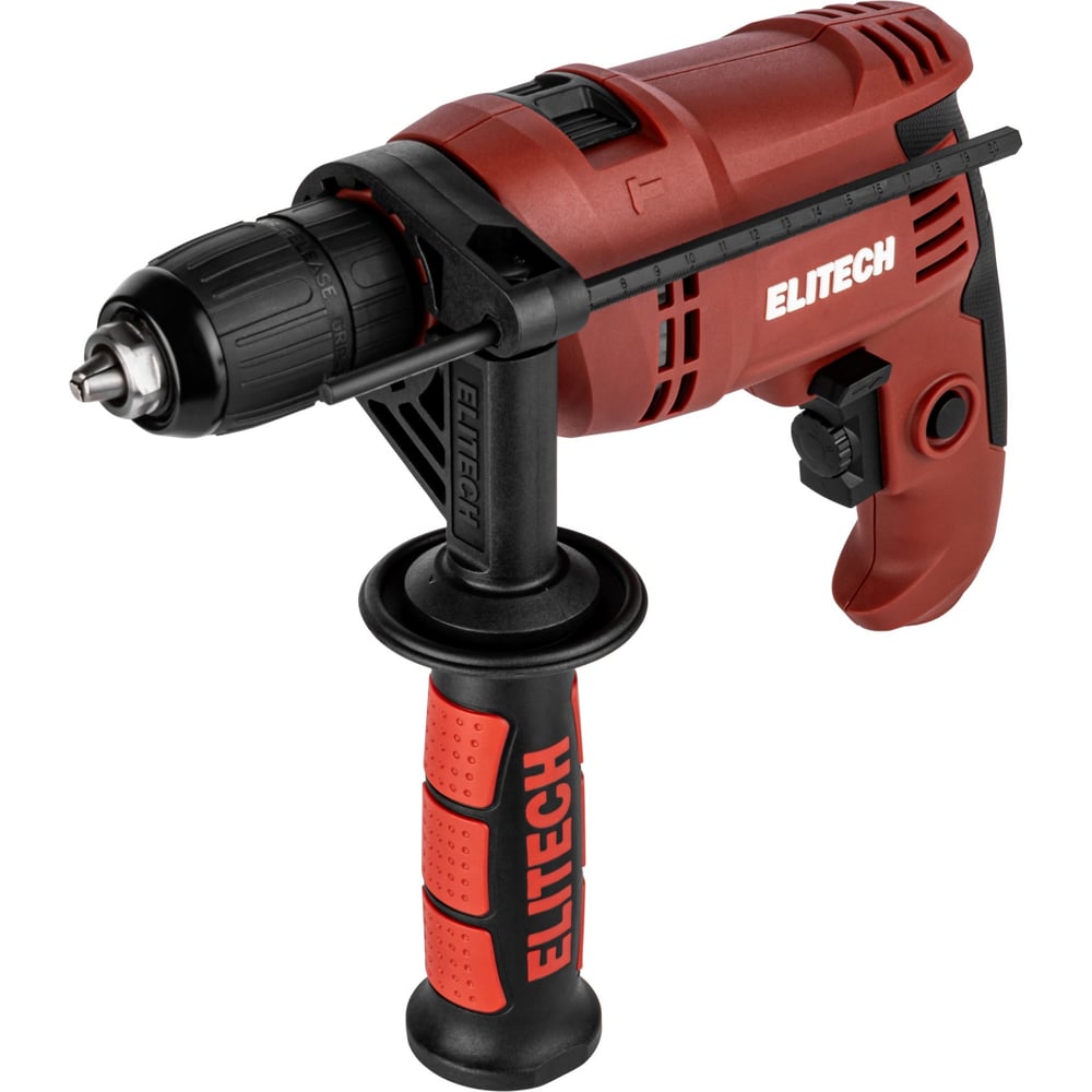 Изображение товара Дрель ударная Elitech ДУ 0713РЭ 650 Вт швидкозажимний патрон