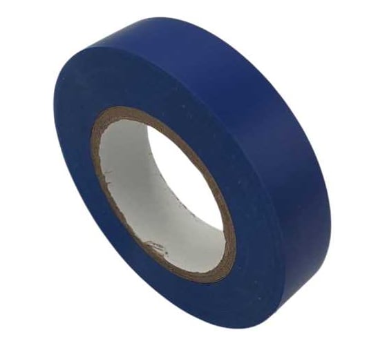 Изображение товара Изолента ООО ОПТИКОМ ЭЛЕКТРИК ПВХ 0.13x15x20 синяя 180.15-10