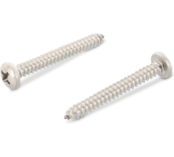 Изображение товара Саморез , DIN 7981 M2.9x6.5 мм А2, нержавеющий с полукруг. гол., крестообразный шлиц, 200 шт. Edelfix 798122965 200