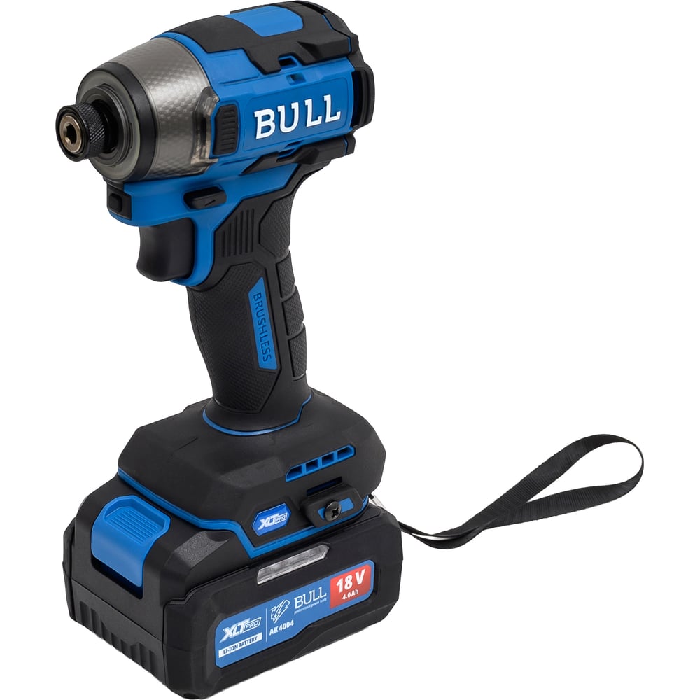 Изображение товара Аккумуляторный ударный гайковерт BULL CID 2218 Xcase 18 В 220 Нм профессиональный