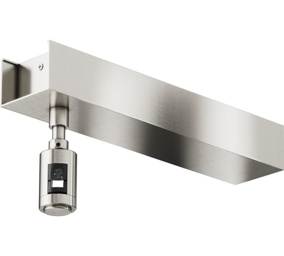 Изображение товара Основание потолочное для блока питания с вводом питания Maytoni Flarity платина TRA156C-BB1-PT