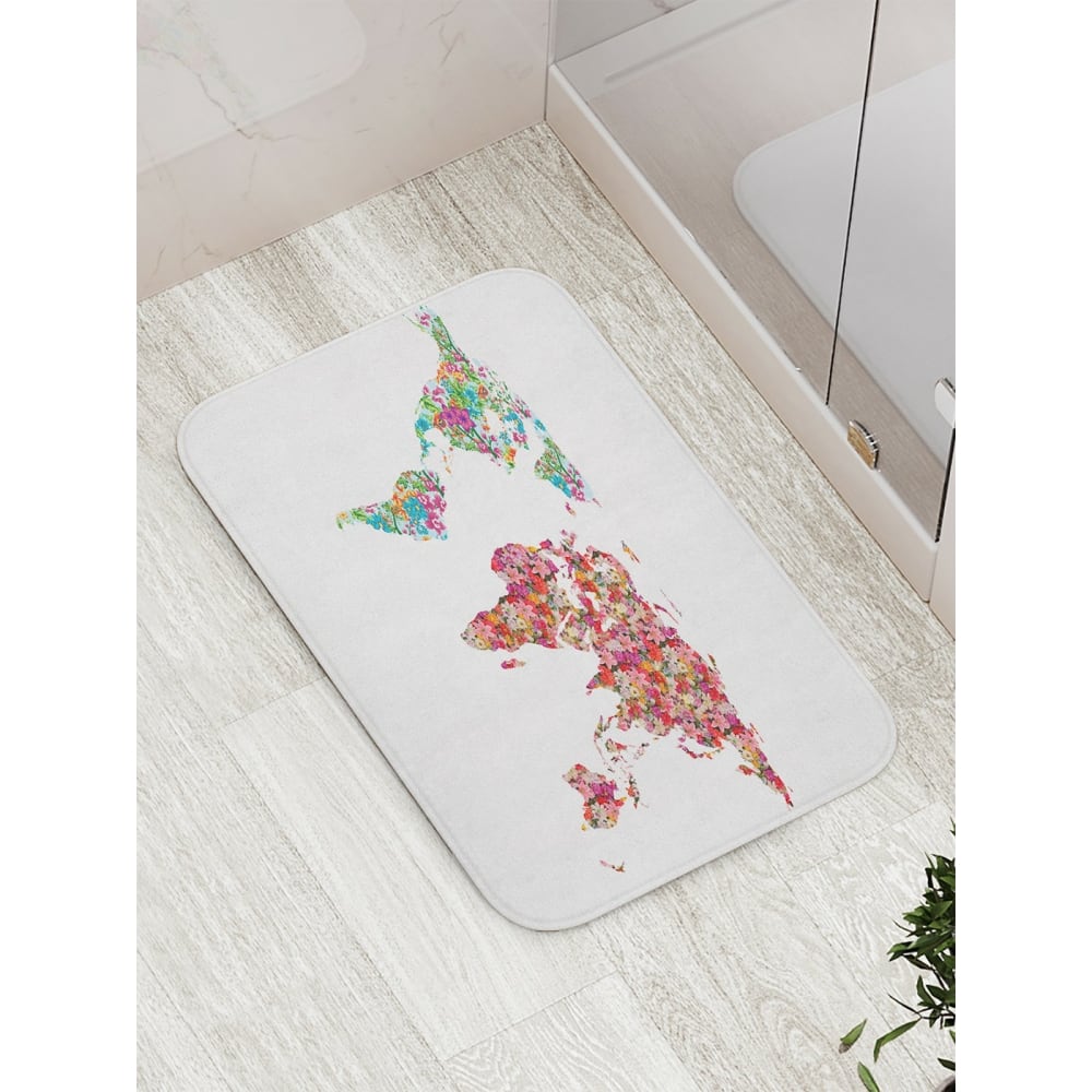 Противоскользящий коврик для ванной, сауны, бассейна JOYARTY - bath_5321