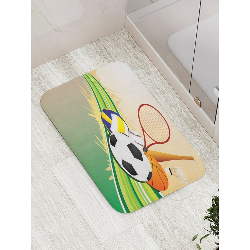 Противоскользящий коврик для ванной, сауны, бассейна JOYARTY - bath_5143