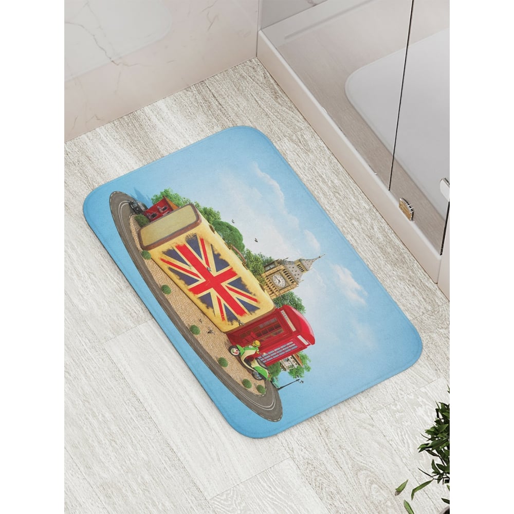 Противоскользящий коврик для ванной, сауны, бассейна JOYARTY - bath_4843