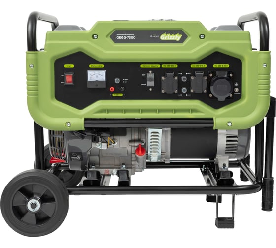 Изображение товара Бензиновый генератор Grizzly GEGG-7500