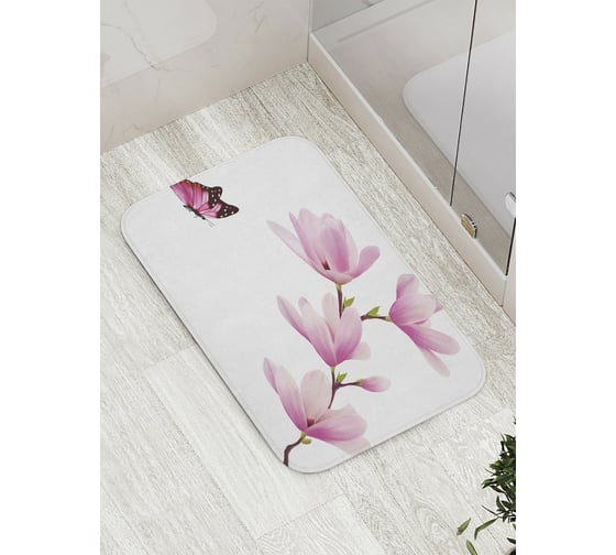 Изображение товара Коврик противоскользящий JoyArty "Одинокая орхидея" для ванной, сауны, бассейна, bath_31475