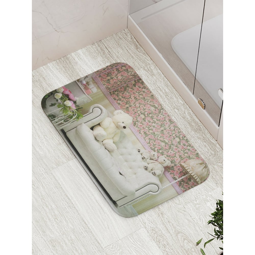 Противоскользящий коврик для ванной, сауны, бассейна JOYARTY - bath_1204