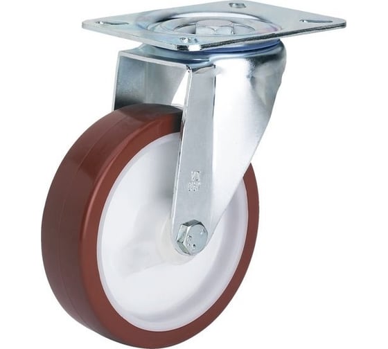 Изображение товара Поворотная колесная опора с площадкой ALEX A-3302-MUB-125