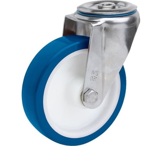 Изображение товара Поворотная колесная опора под болт ALEX A-3300-PEUB-125