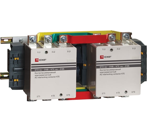 Изображение товара Контактор EKF 185А ~230В рев 2NO КТЭ EKF ctr-b-r-185