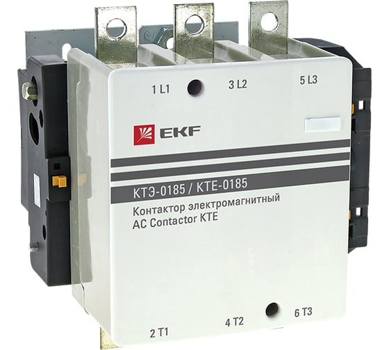 Изображение товара Контактор EKF КТЭ 185А 380В NO EKF ctr-b-185-380