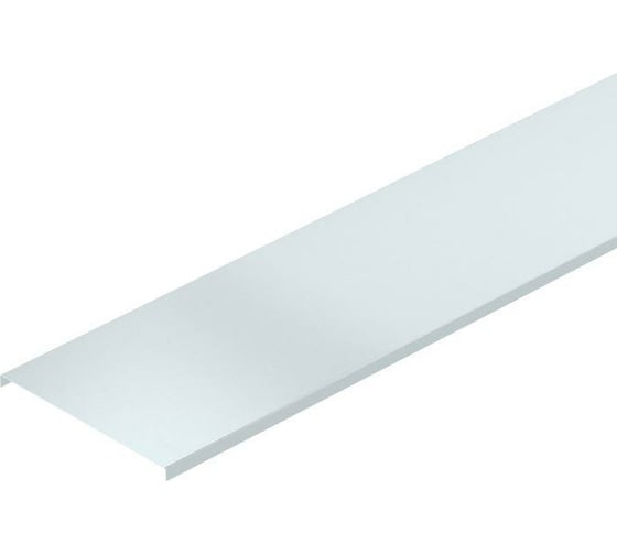 Изображение товара Крышка для лотка OBO Bettermann L=3000 сталь 0.7мм DRLU 300 для LKS 300мм оцинкованный 6052025