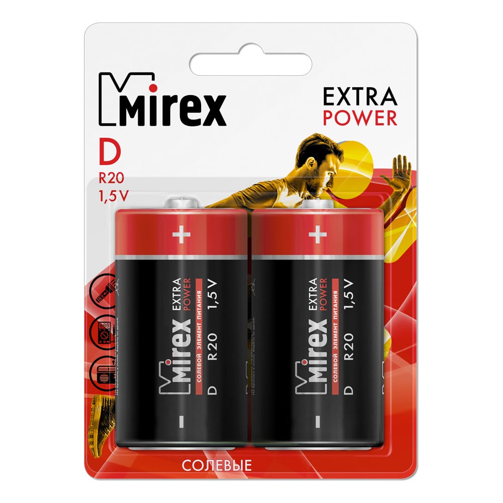 Солевая батарея Mirex солевая батарея mirex