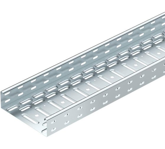 Изображение товара Листовой перфорированный лоток OBO Bettermann 300х60 L3000 сталь 0.7мм LKS 630 FS RU оцинкованный 6048918