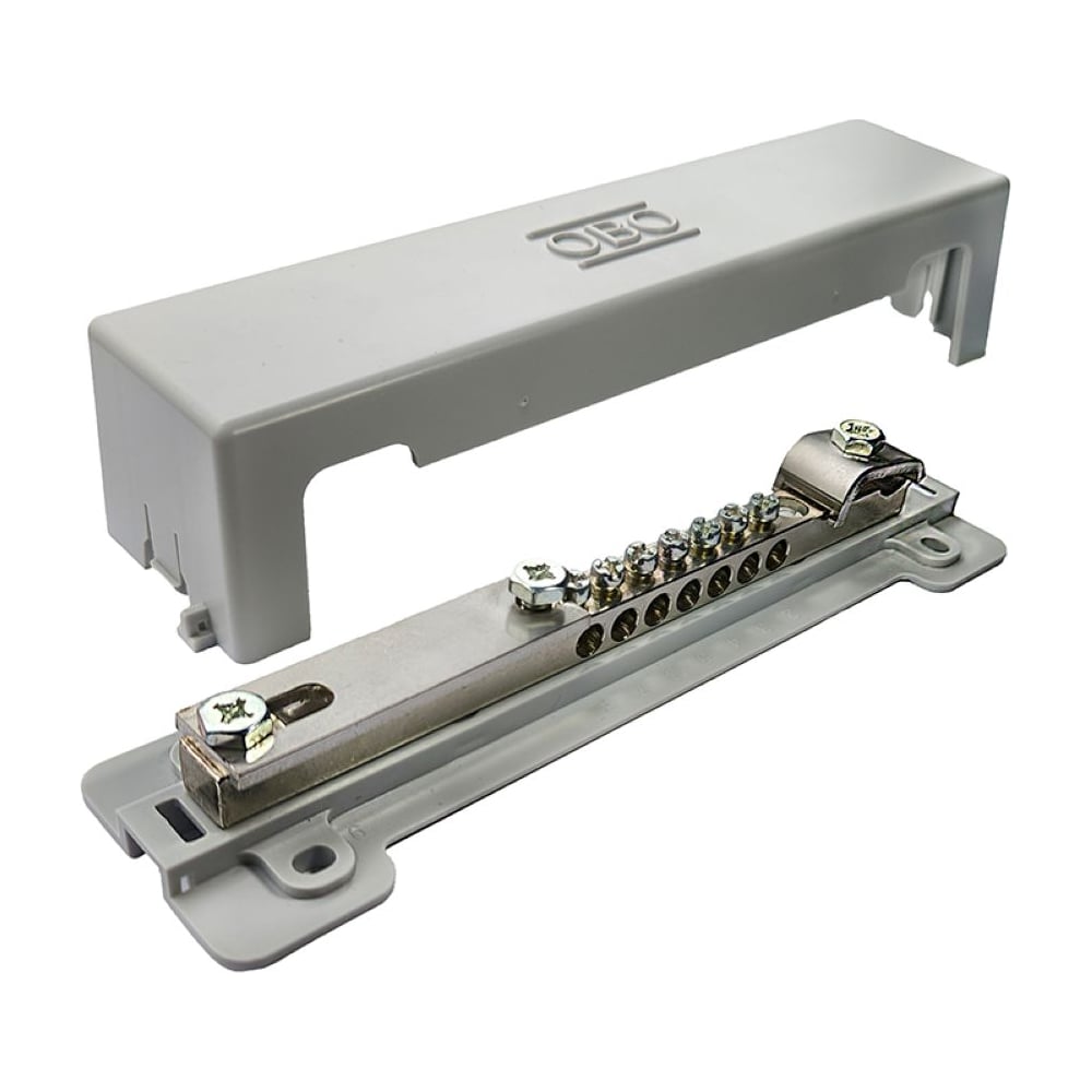 Изображение товара Шина уравнивания потенциалов OBO Bettermann латунь 5015073 надежная электропроводка