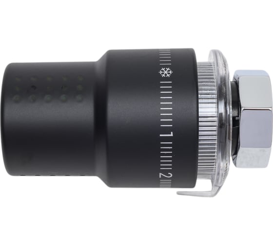 Изображение товара Термостатическая головка SR Rubinetterie "ARIA" цвет черный матовый N094-0000V00S