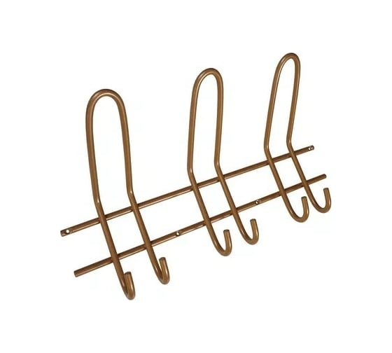 Изображение товара Настенная вешалка Трибатрон НВ-6 бронзовый металлик 87820