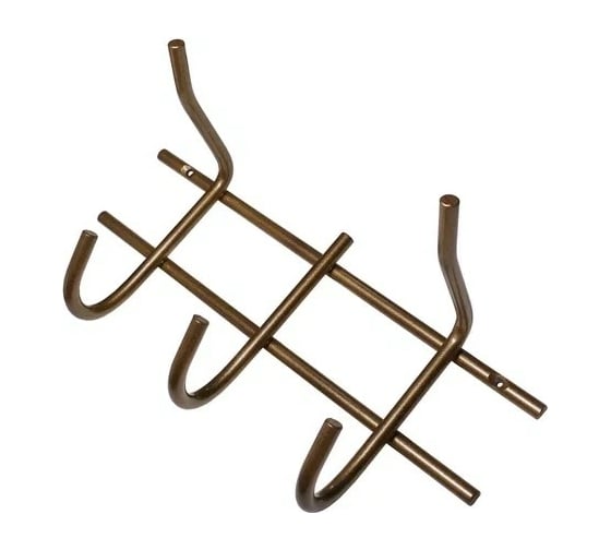 Изображение товара Настенная вешалка Трибатрон НВ-3 бронзовый металлик 87509