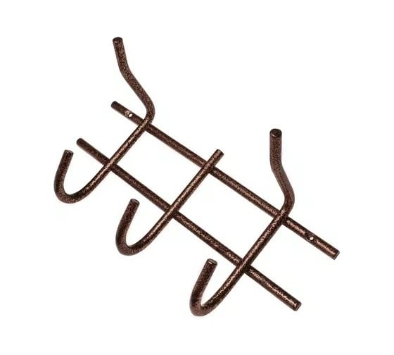 Изображение товара Настенная вешалка Трибатрон НВ-3 медный антик 87511