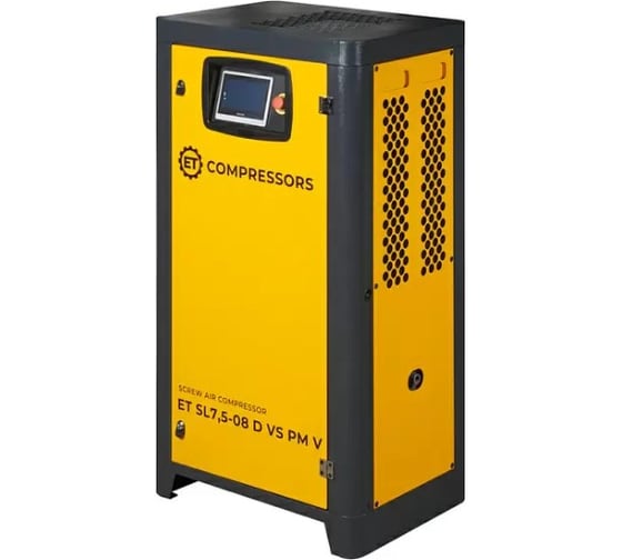 Изображение товара Винтовой компрессор ET SL 7,5-08 D VS PM (IP23) V 100593609